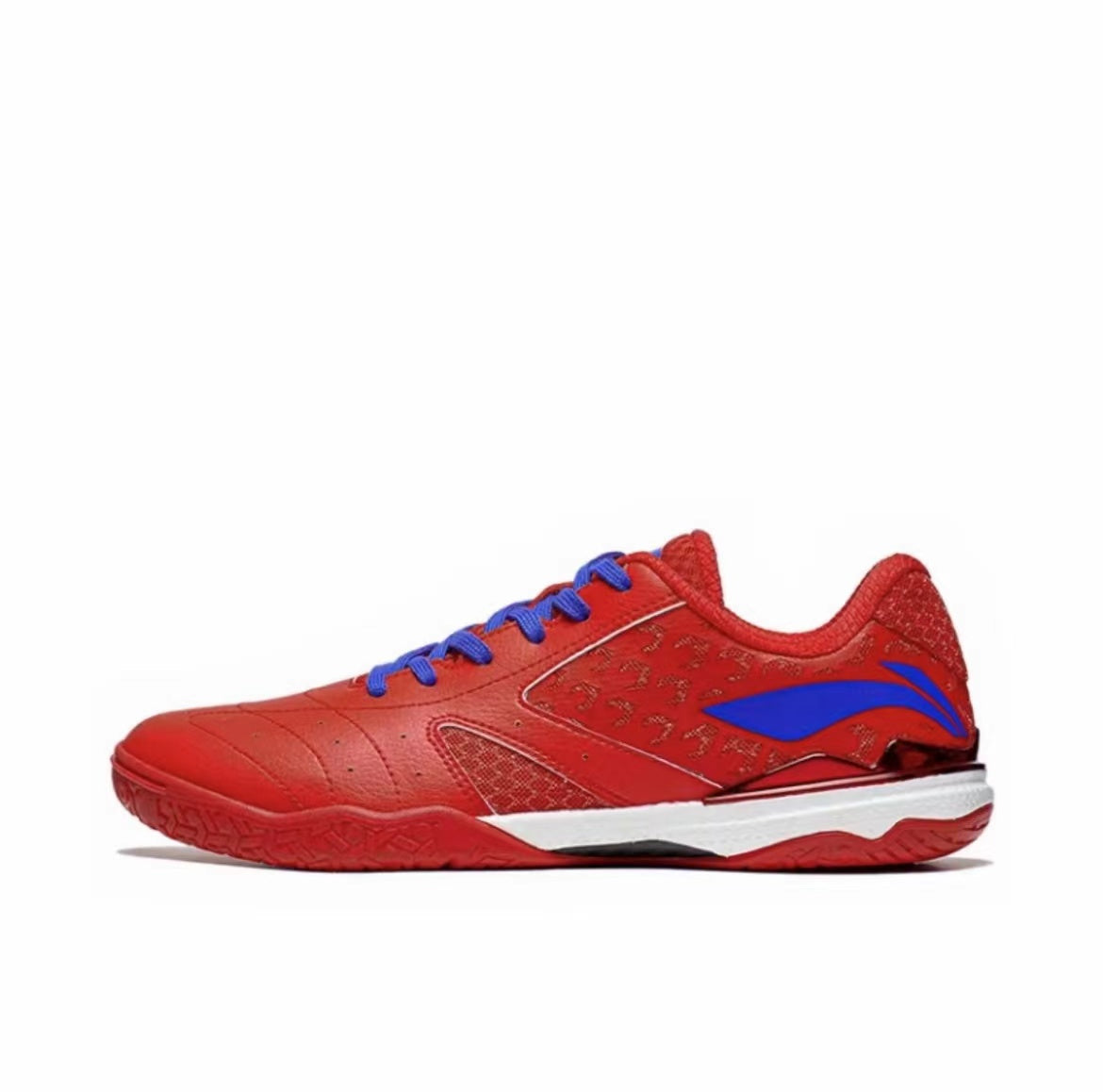 Liang Jingkun x Li Ning Table Tennis Shoes - Blue/Red 信息