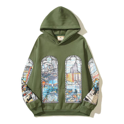 Who Decides War Fragmented Hoodie