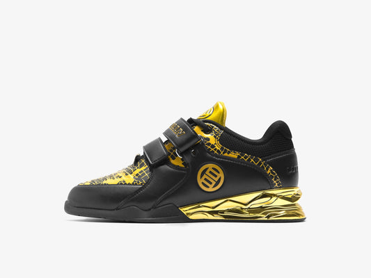 Lu Xiaojun Lifter 1.0 Weightlifting Shoes - Year of the Snake（Black Gold）