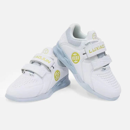 Lu Xiaojun Lifter 1.0 Professional Weightlifting Shoes / Squat Shoes - White