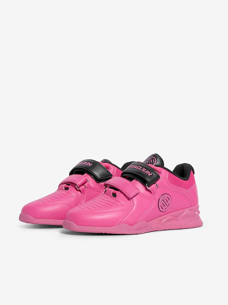 Lu Xiaojun Lifter 1.0 Professional Weightlifting Shoes / Squat Shoes - Rose Red